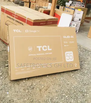 Glossy Smart C635 Electric Qled 55 Inches TCL HDR Black