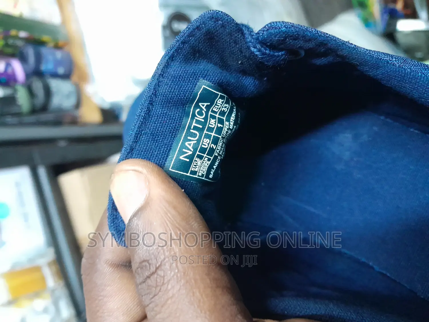 Nautica Fabric Upper Sneakers US= 2 UK = 1 EUROPE = 33