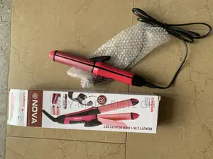 2 in 1 Nova Hair Straightener Ans Curler