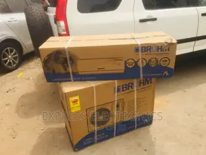 Sleek White Air Conditioner 2.5hp Bruhm