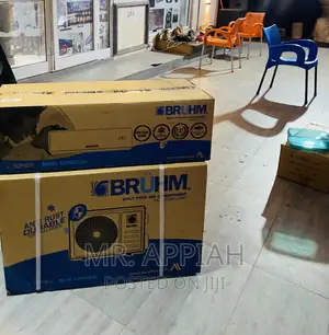 Get Authentic Bruhm 2.5hp Split Inverter Ac,White.