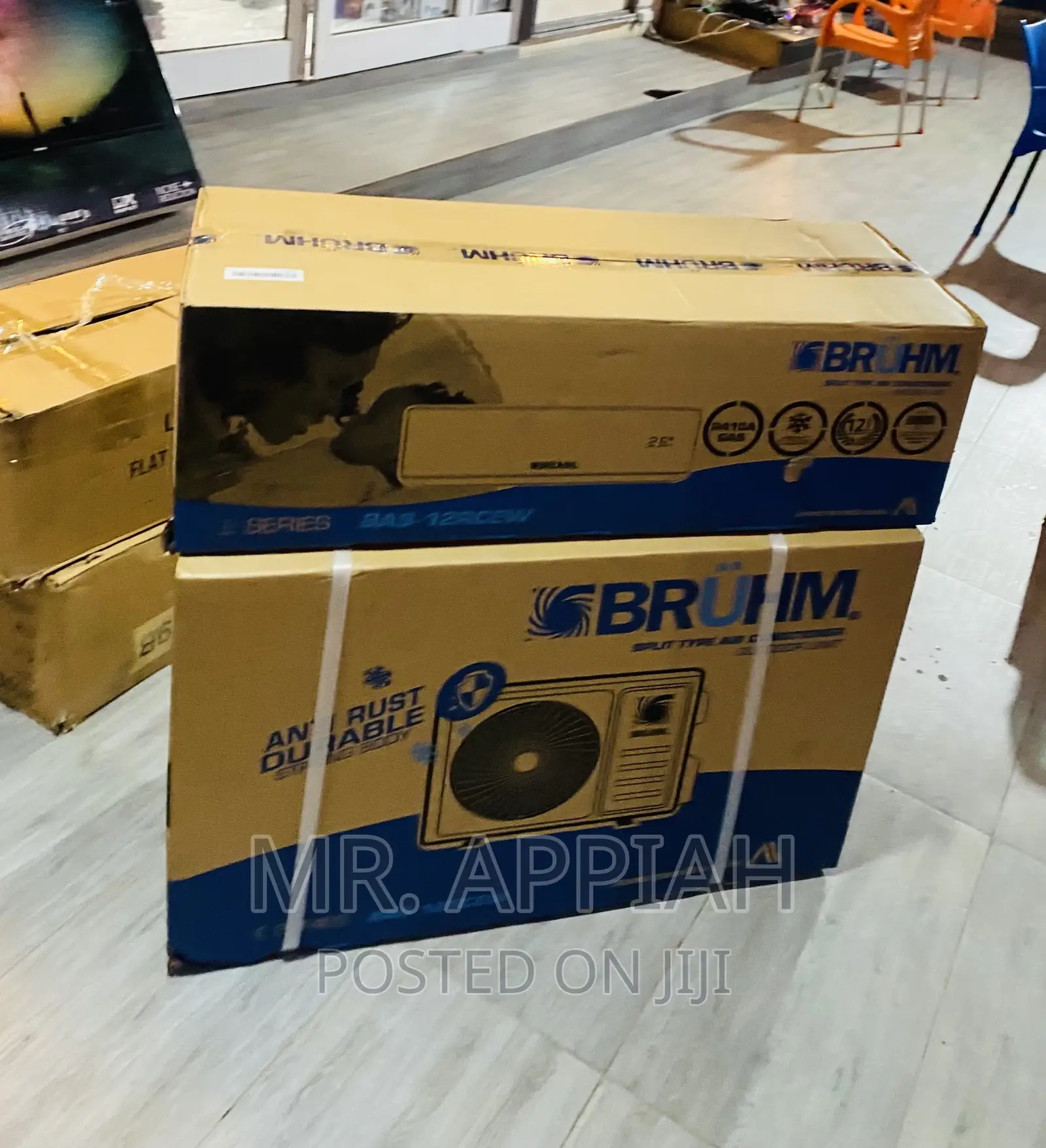 Get Adorable Bruhm 2.5hp Split Inverter Ac,White.