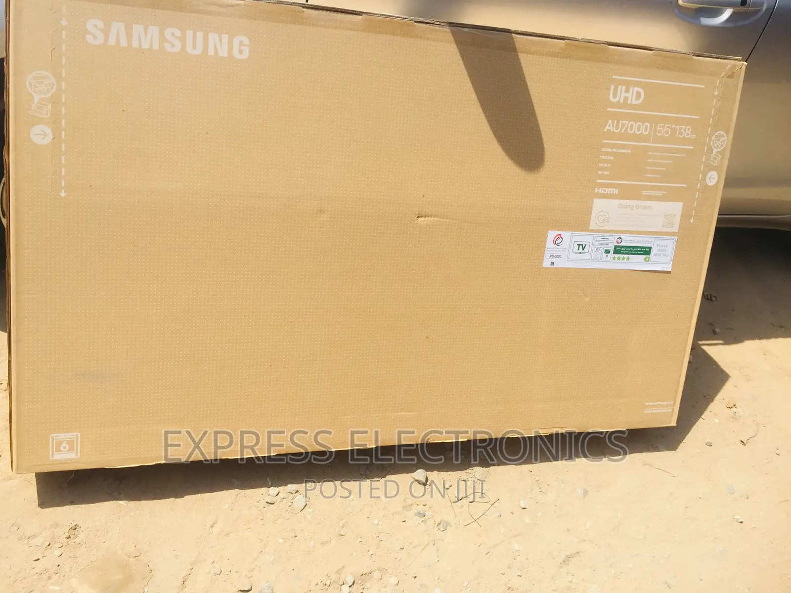 UHD Smart Glossy Samsung 55”Cu8000 Tv  