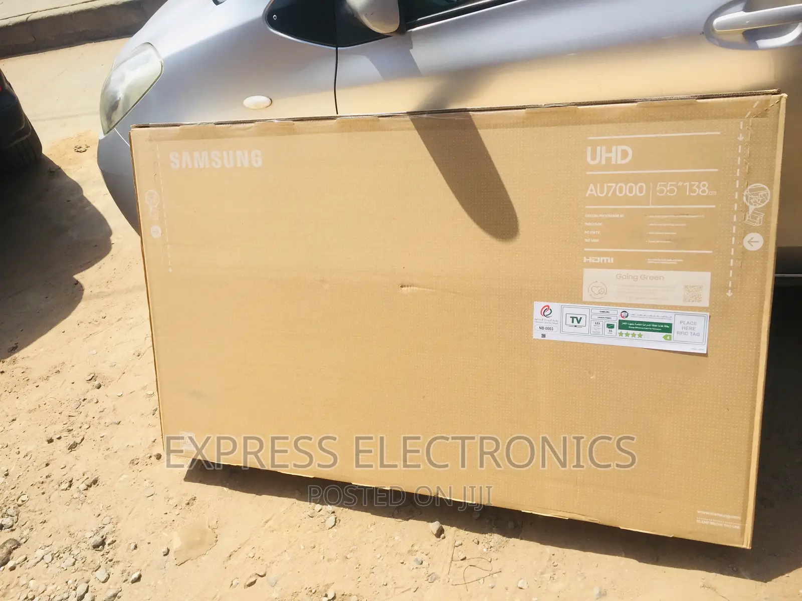 Samsung 55”Au7000 Sleek Slim UHD Smart 