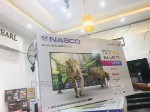 High Efficiency Sleek Slim Nasco 50”UHD Smart Tv 