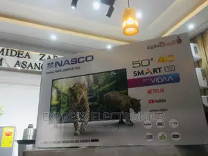 UHD Smart Glossy Screen 50”Nasco Tv O