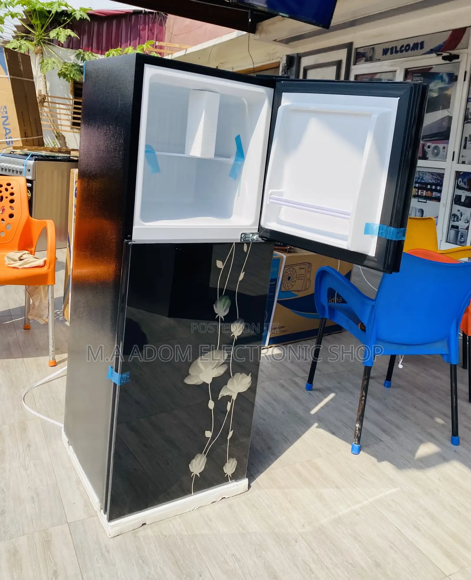 Cost Saving Pearl Double Door Electric Fridge Pf217t-2b .