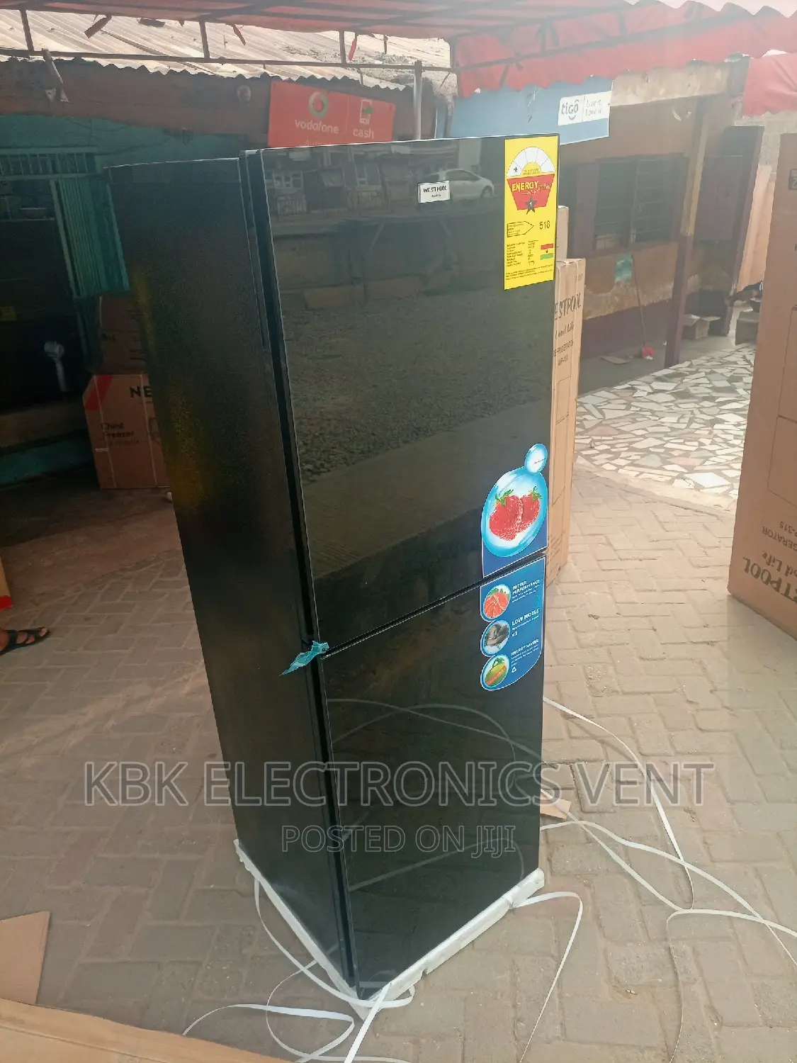 Westpool 242ltr Premium Mirror Double Door Refrigerator