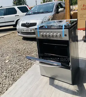 Anti-Rust Volcano 50x50 4 Gas Burner With Oven(Gray).