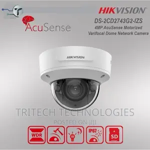 Hikvision Ds-2c2743g2-Izs(2.8-12mm) 4mp Varifocal Dome Acus