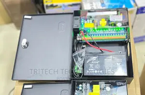 Power Supply CCTV With Backup Battery 20amps and Powercable