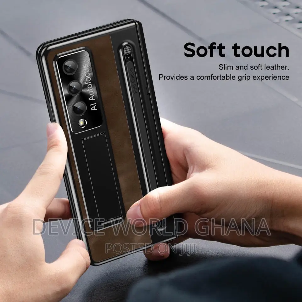 Jaz Leather Protection Case for Samsung Z Fold 7 Fold6 5 4