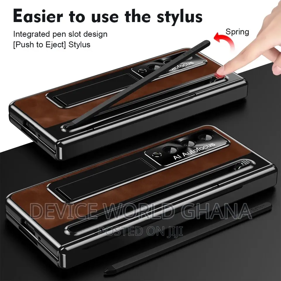 Jaz Leather Protection Case for Samsung Z Fold 7 Fold6 5 4