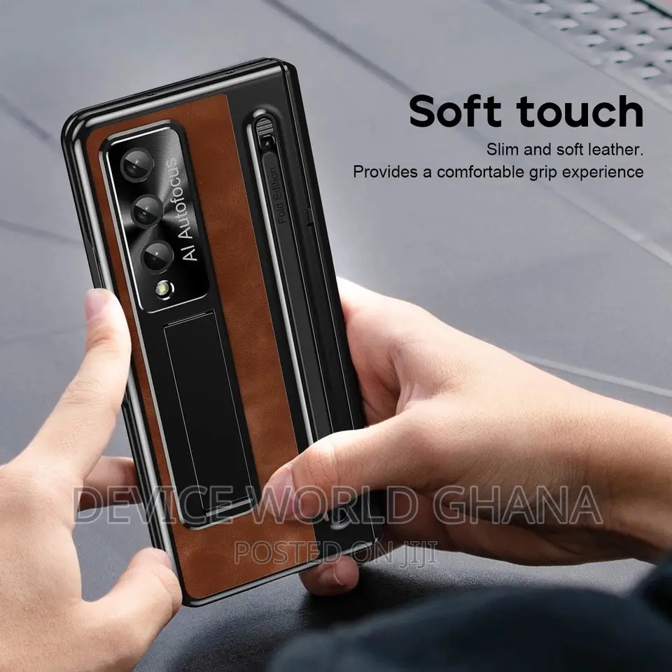 Jaz Leather Protection Case for Samsung Z Fold 7 Fold6 5 4