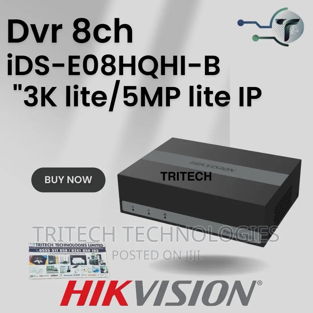 HIKVISION Ids-E08hdhi-B Edvr + Acusense (1TB SSD)-suggested