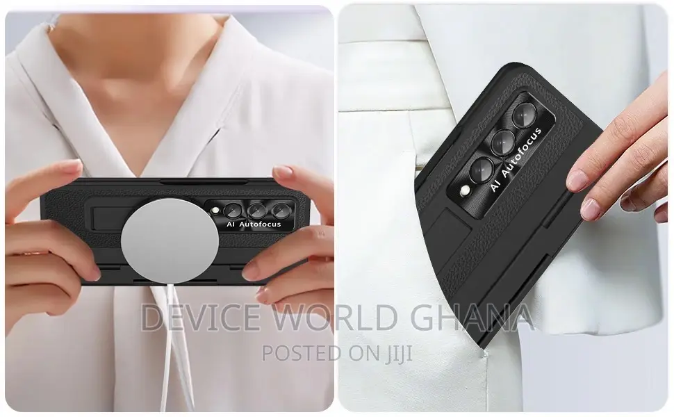 Coq Leather Hybrid Pro Case 4 Samsung Z Fold 7 Fold 6 Fold5 Fold4 3