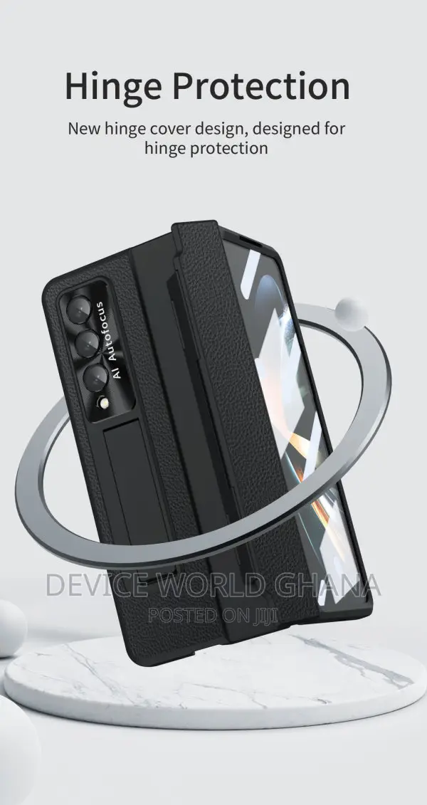Coq Leather Hybrid Pro Case 4 Samsung Z Fold 7 Fold 6 Fold5 Fold4 3