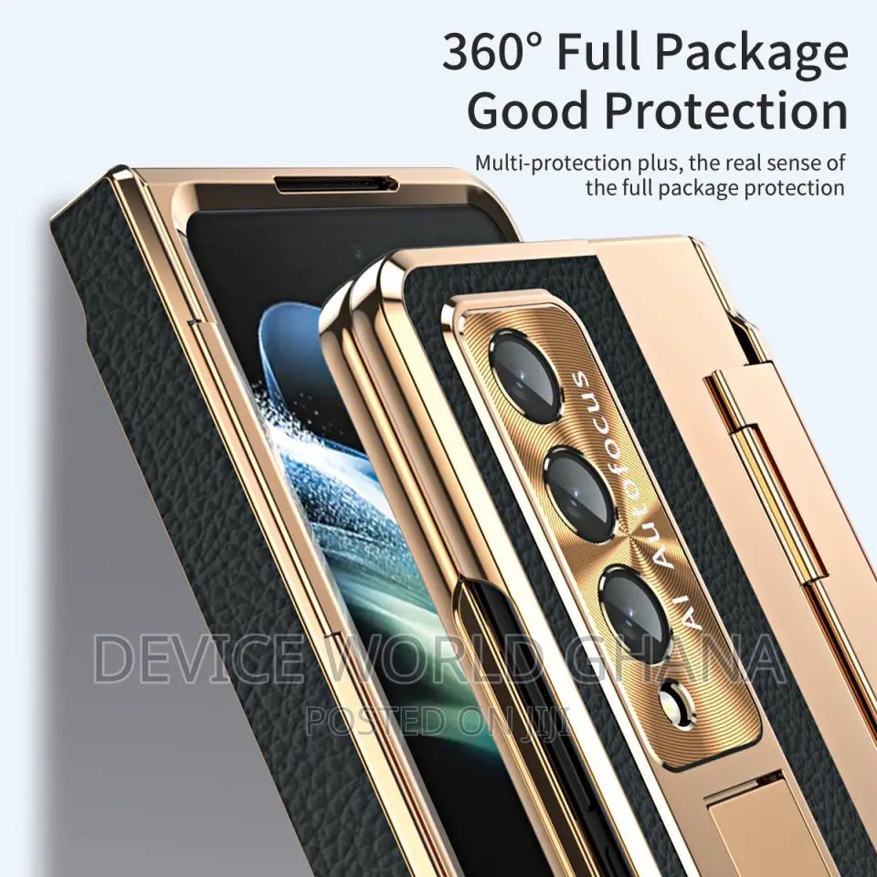 Coq Leather Hybrid Pro Case 4 Samsung Z Fold 7 Fold 6 Fold5 Fold4 3