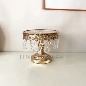 3 PCS Gold Cake Stand Set