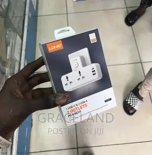 Original LDNIO Socket 1 USB-C and 2 USB-A Fast Charger