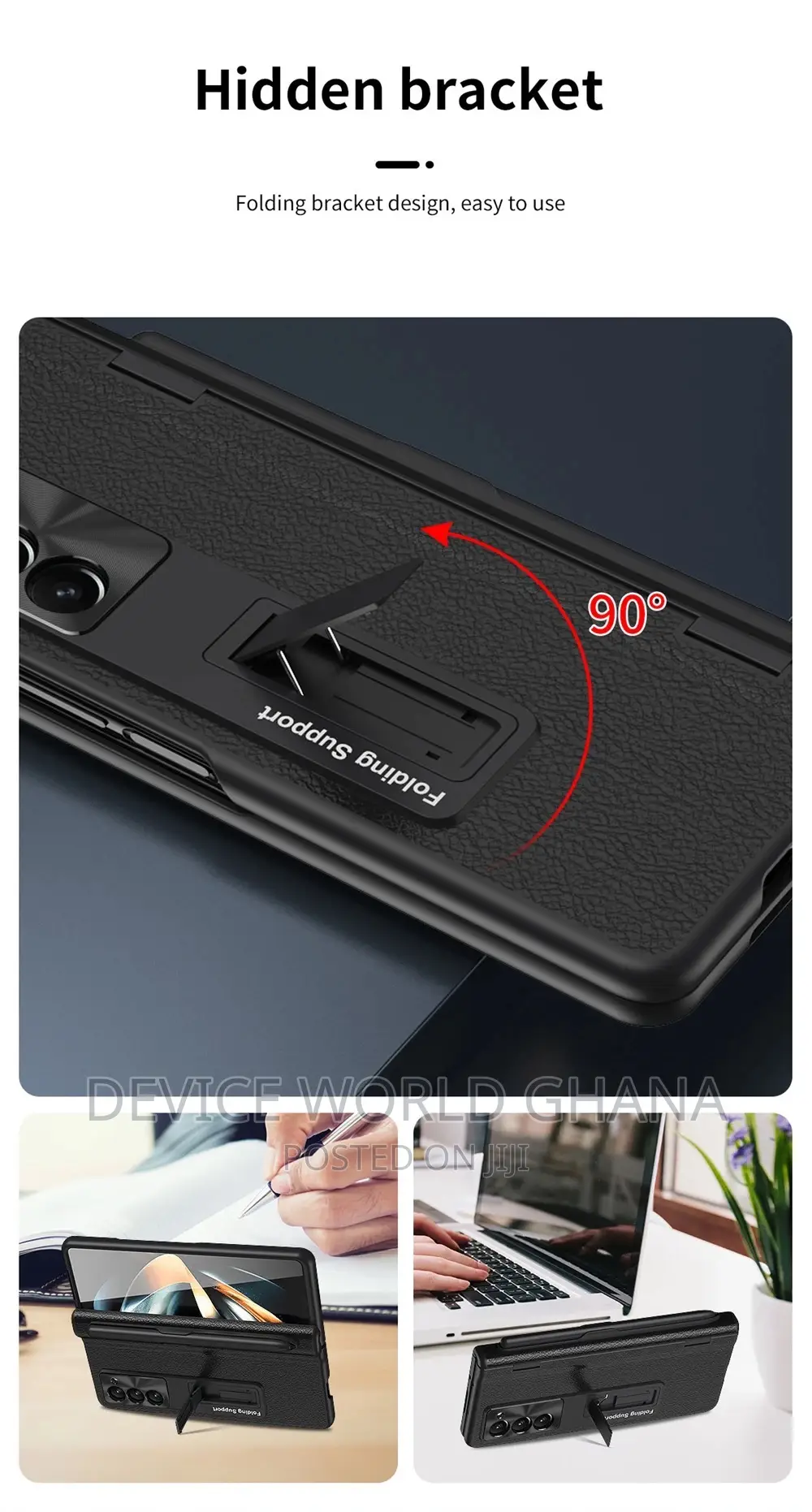 Capa Hinge Protection Case 4 Samsung Z Fold 6 5 4 3