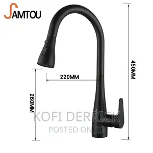 Pullout Tap (Black)