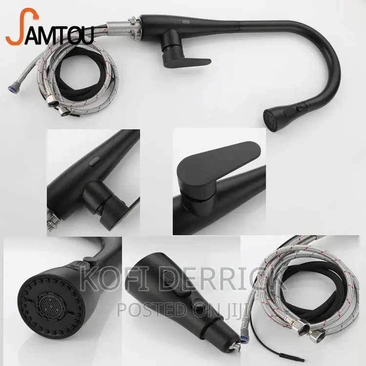 Pullout Tap (Black)