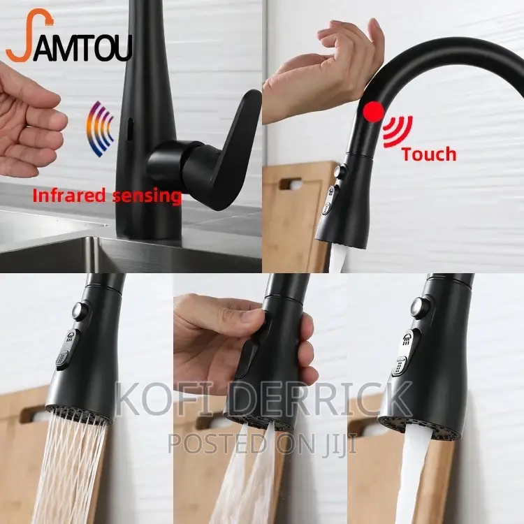 Pullout Tap (Black)