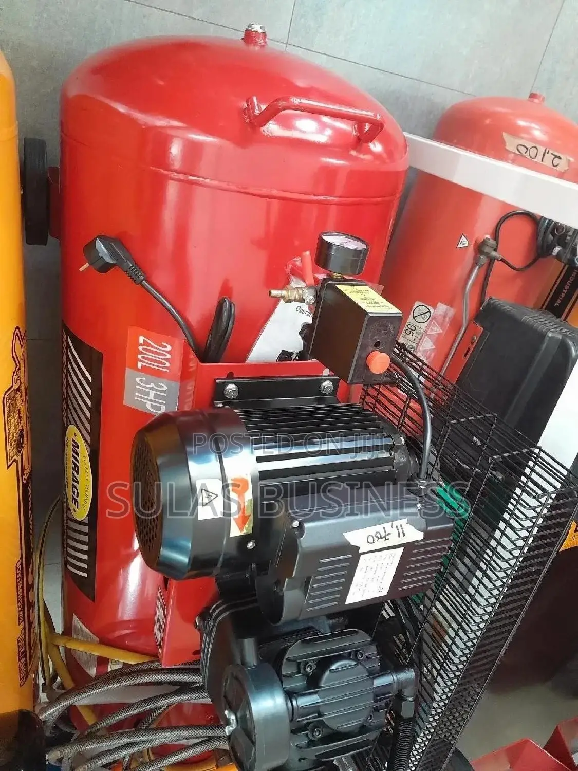 200 Liter 3.0 HP Air Compressors