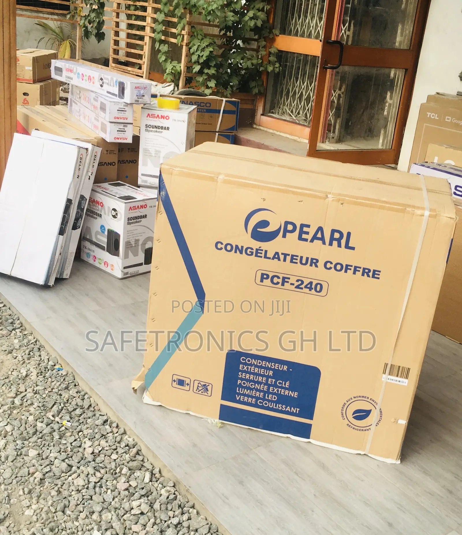 Pearl Chestfreezer Singledoor Electric 200 Liters PCF-240
