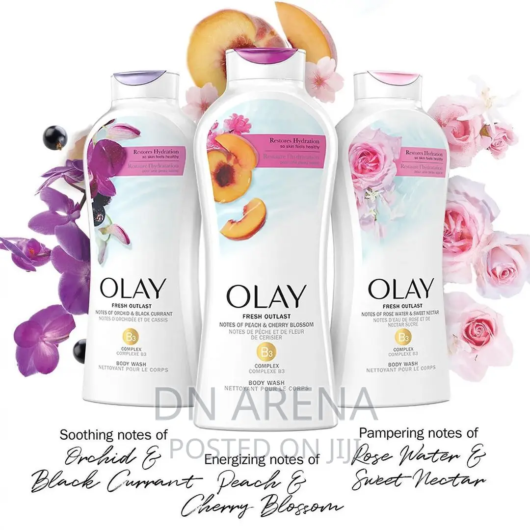 Olay Fresh Outlast Body Wash With Vitamin B3 Complex 3pk