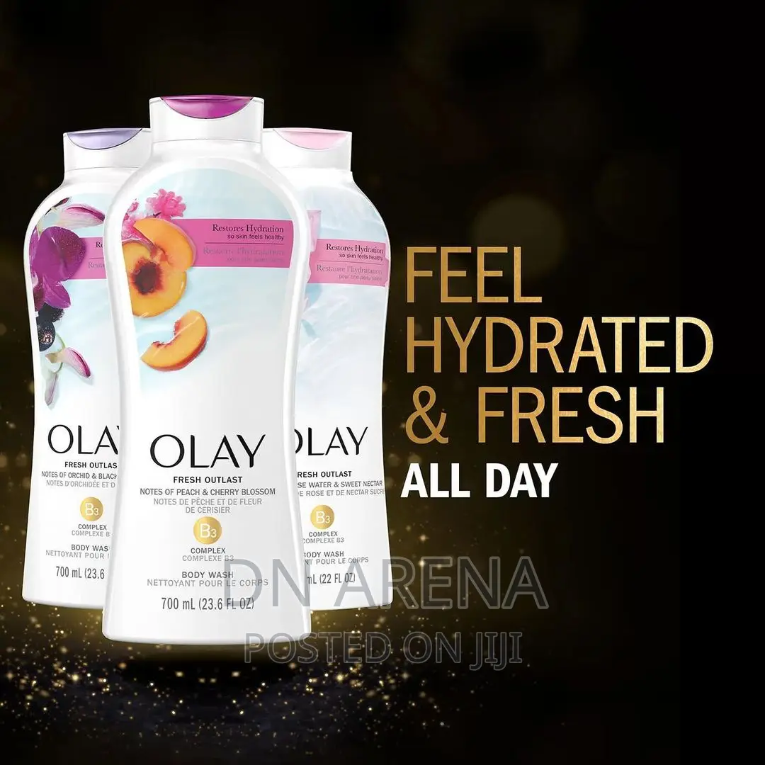 Olay Fresh Outlast Body Wash With Vitamin B3 Complex 3pk