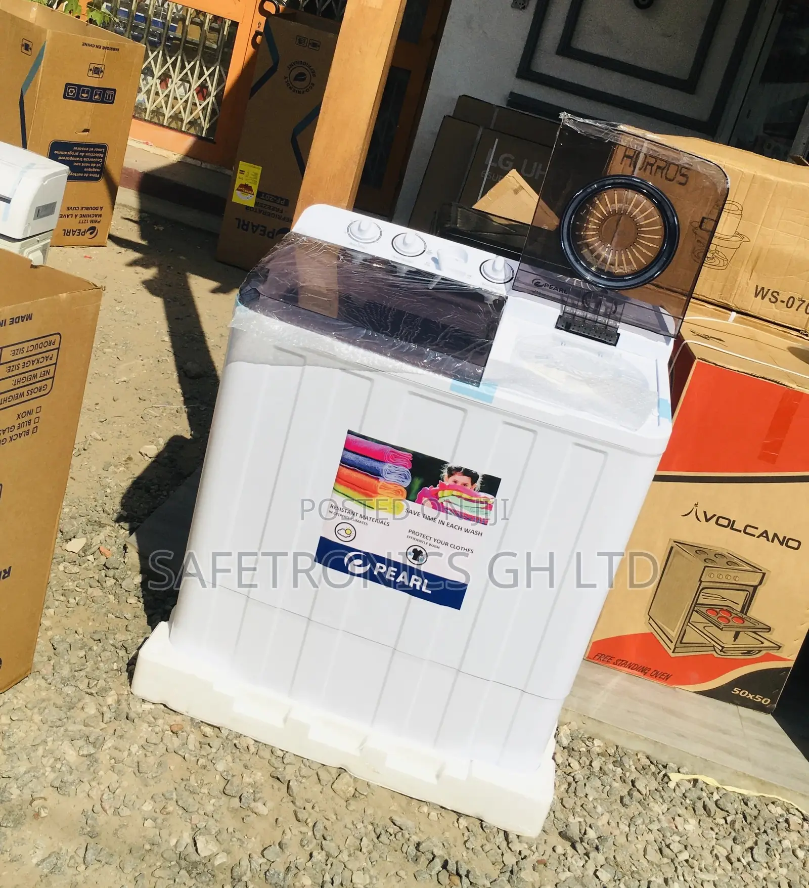 Topload Semiautomatic Pearl 12kg Washingmachine
