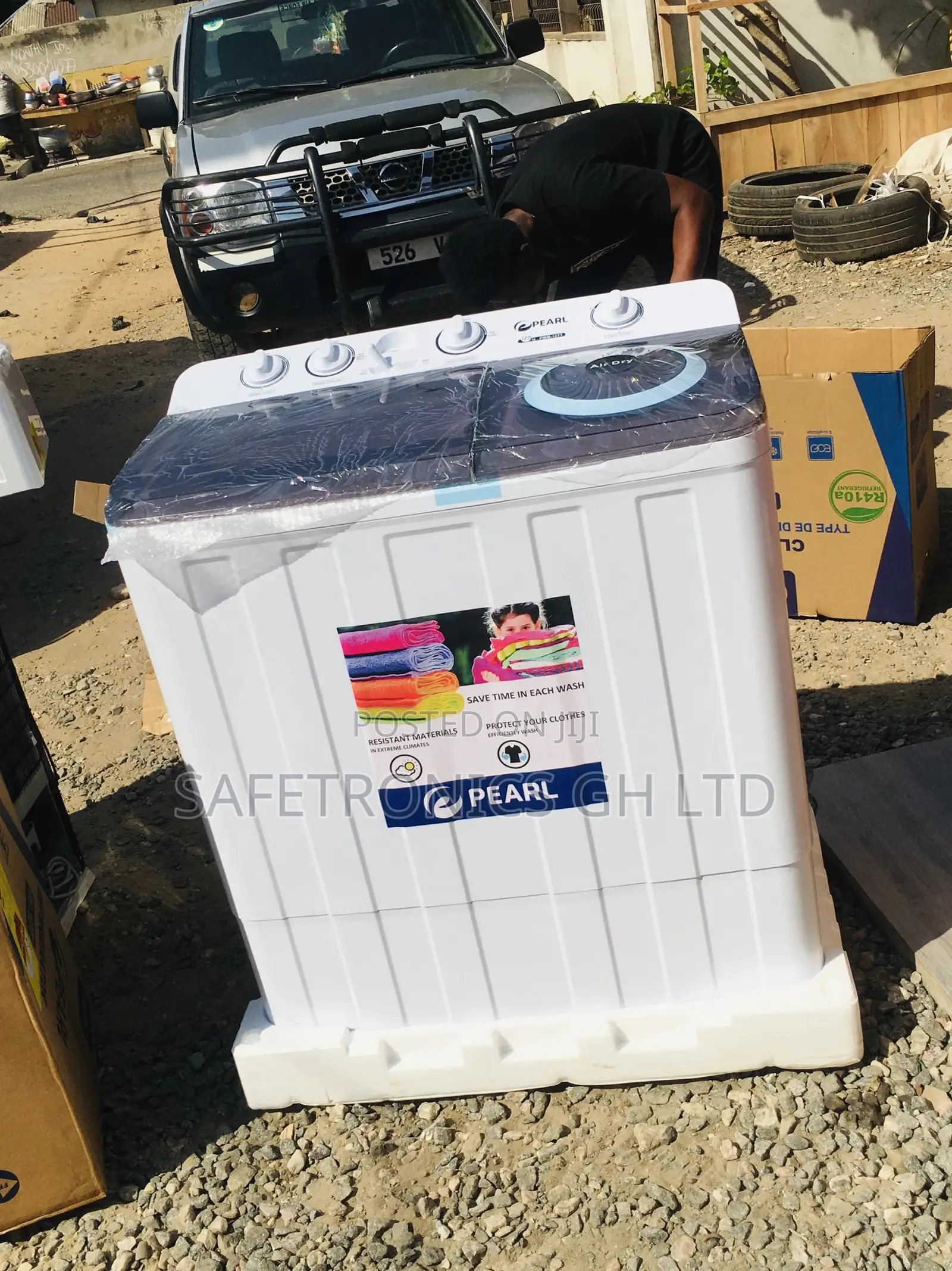 12kg Pearl Semiautomatic Topload Electric Washingmachine
