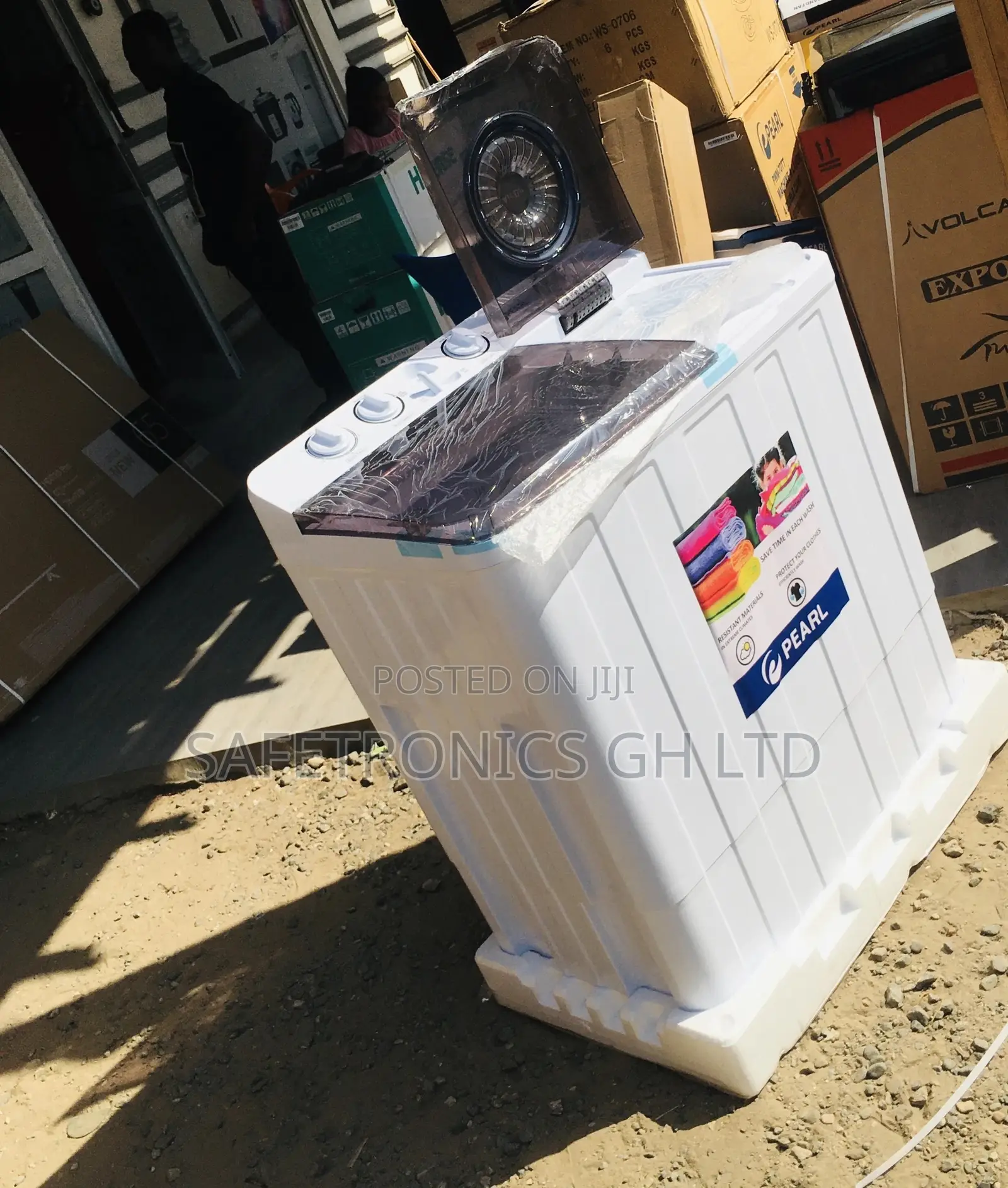 Semiautomatic Topload 12kg Washingmachine Pearl