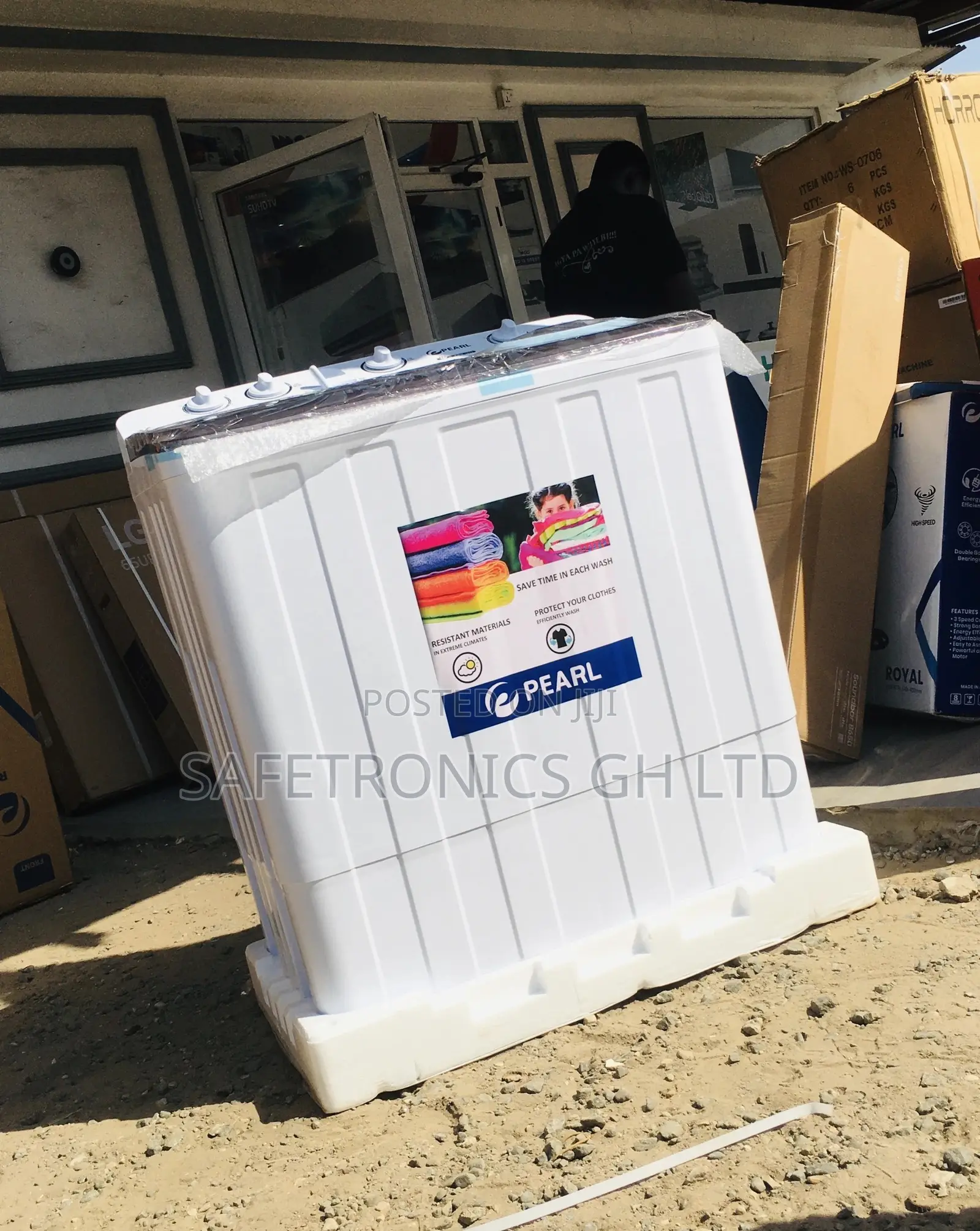 Topload Semiautomatic Pearl 12kg Washingmachine