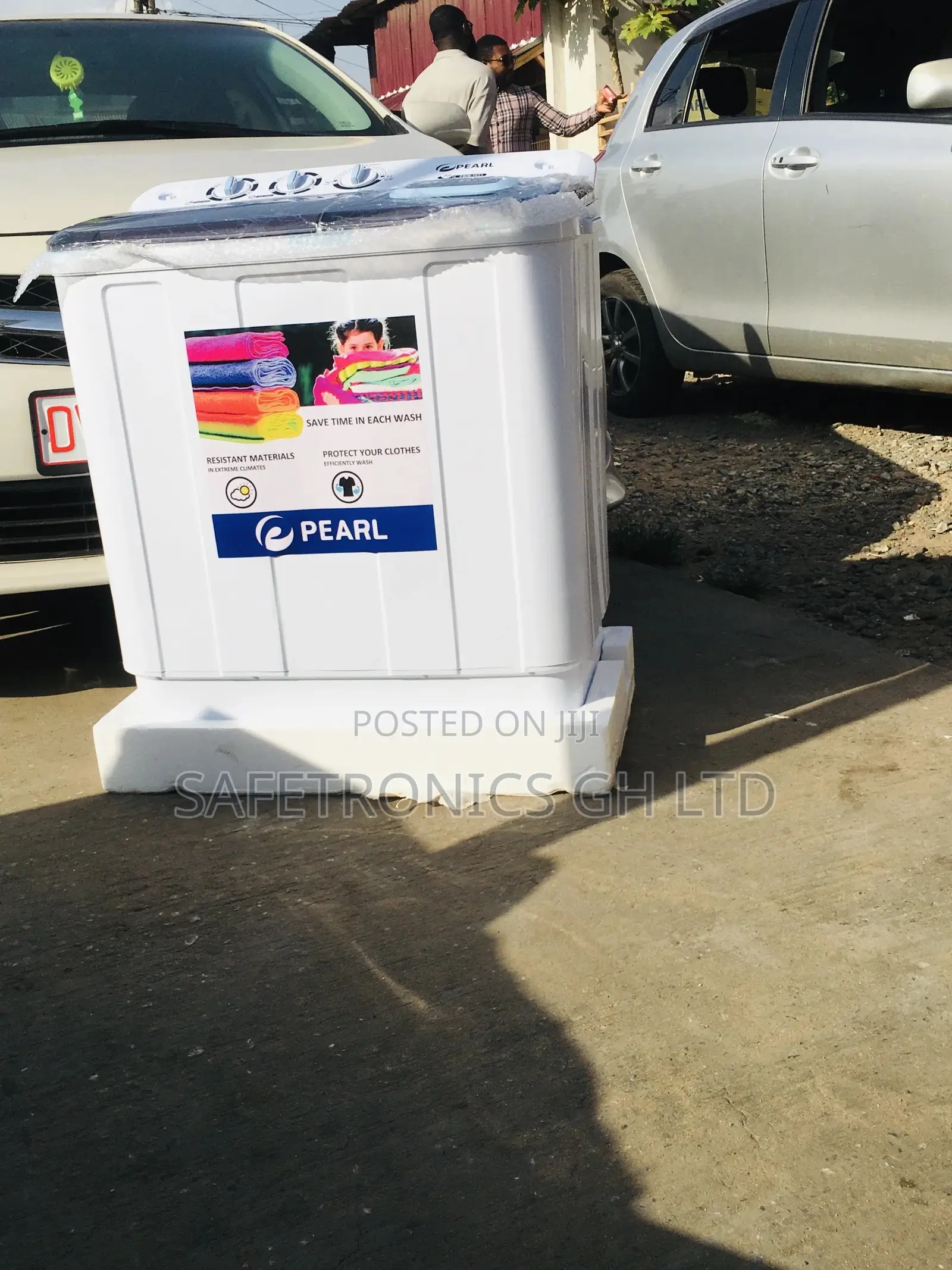 Durable Washingmachine Topload Semiautomatic 7kg Pearl