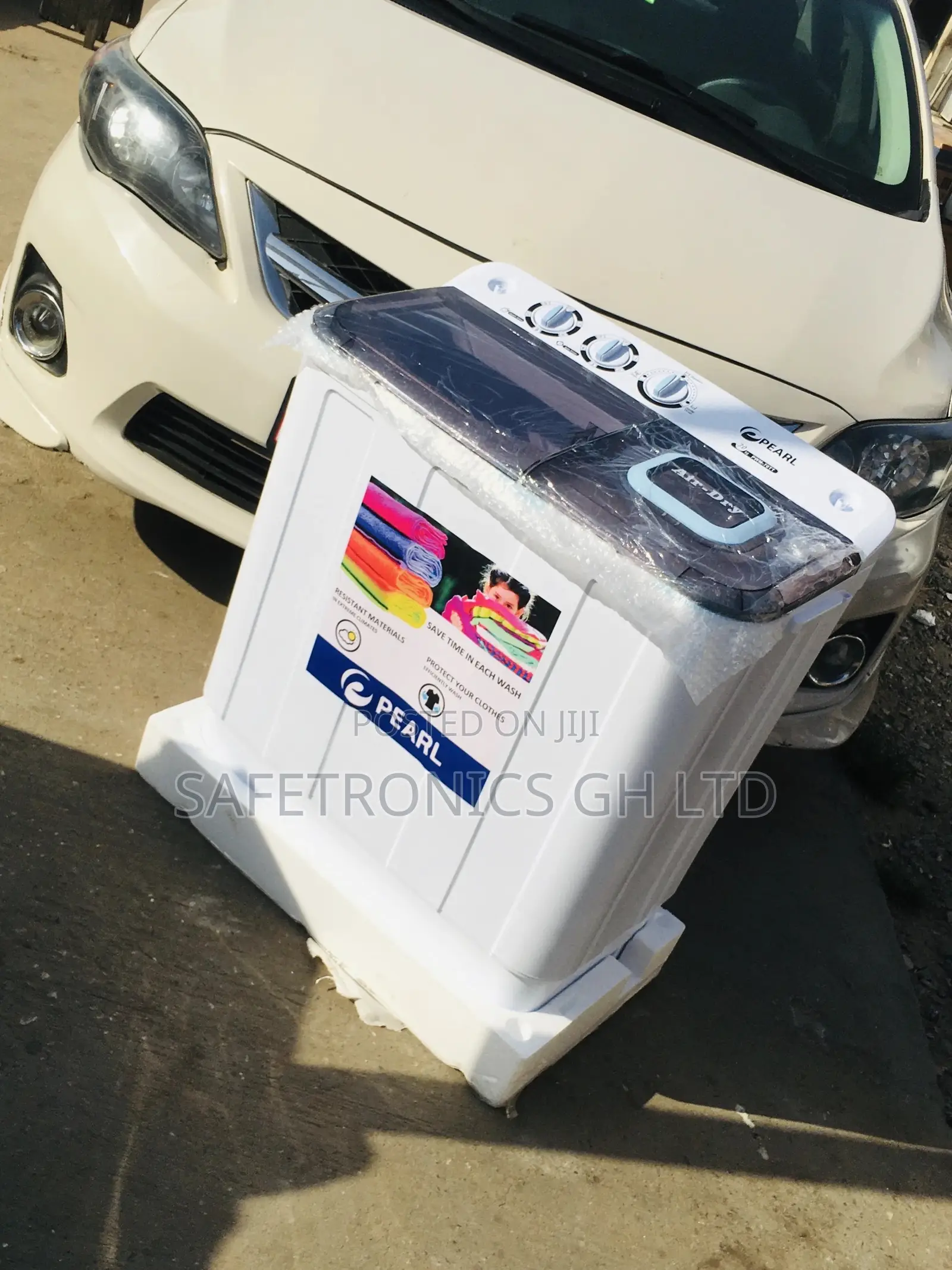 Topload Pearl 7kg Washingmachine Semiautomatic White