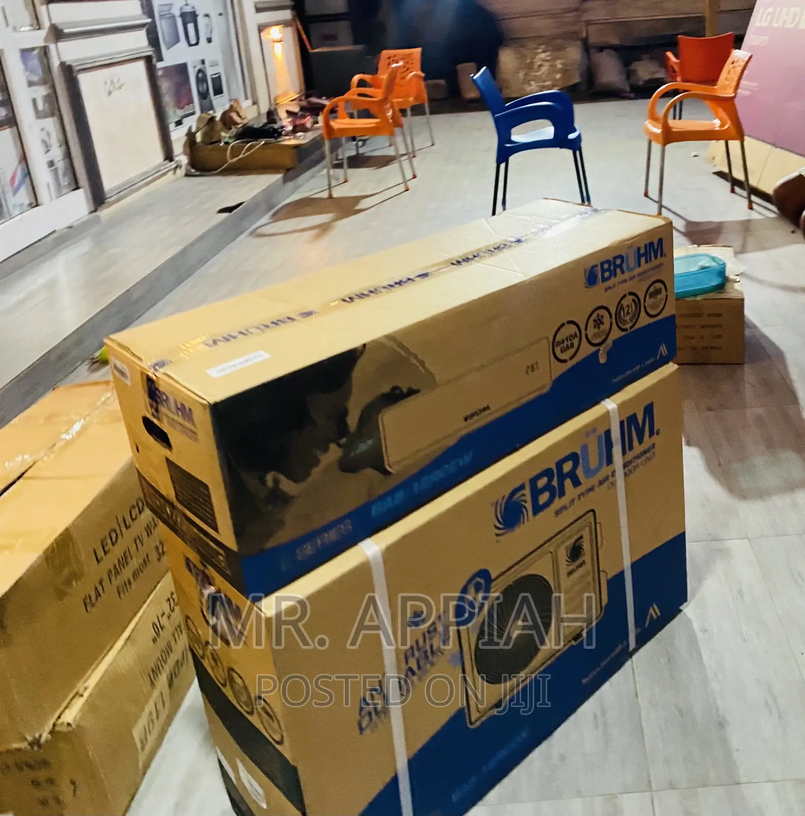 Well Design Bruhm 2.5hp Split Type Air Conditioner.