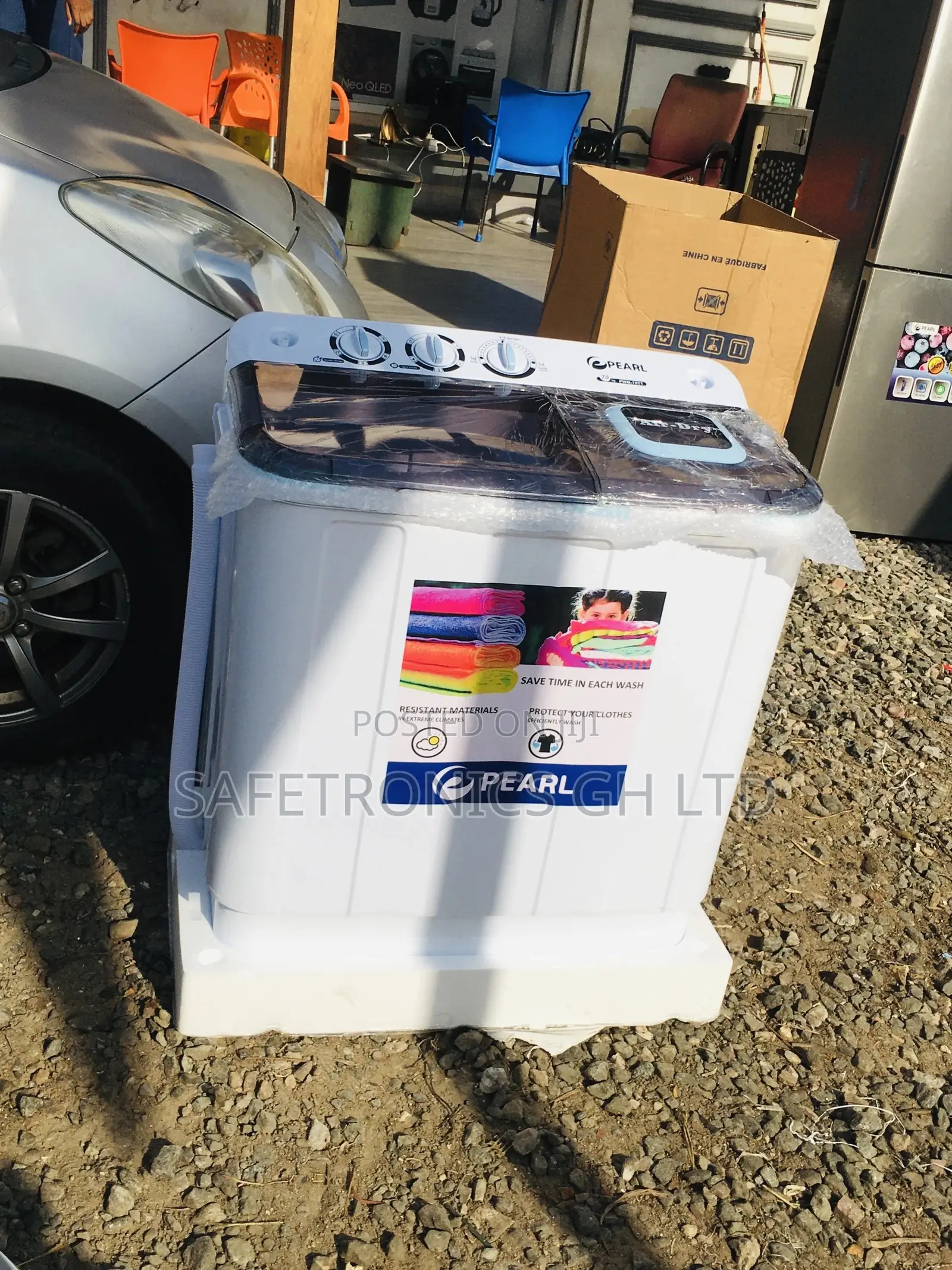 White Pearl Washingmachine Topload Semiautomatic 7kg