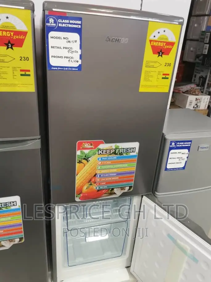 Energy Saving Chigo 126litres Refrigerator