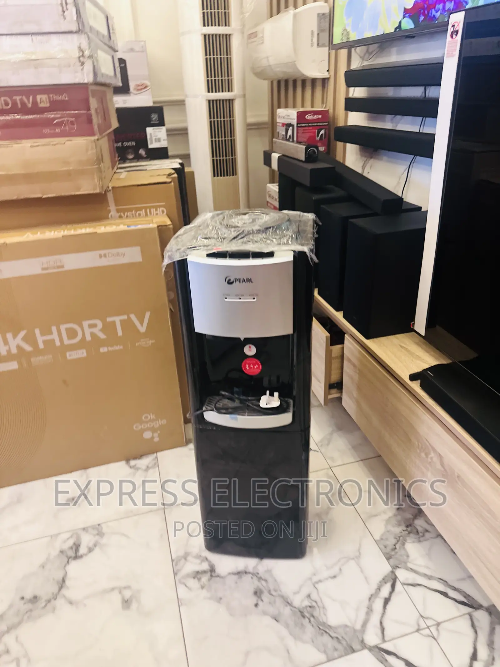 High Performance Water Dispenser Peatl PWD-2008 Black