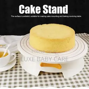 Turntable 360 Degree Rotating Cake Stand