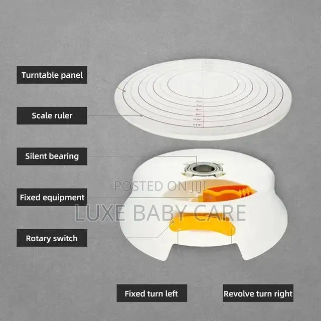 Turntable 360 Degree Rotating Cake Stand