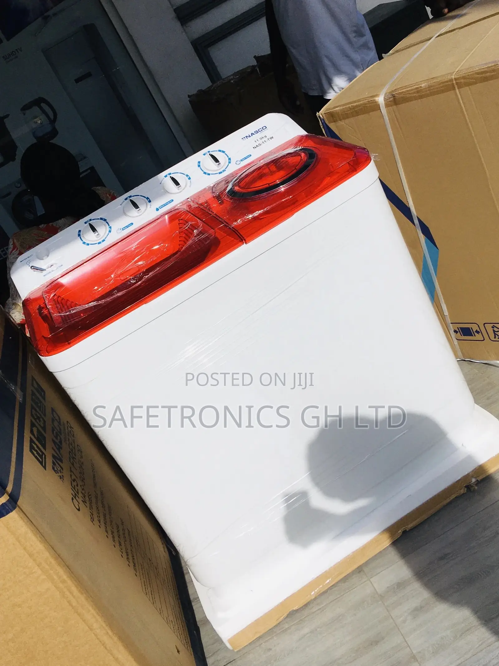 Topload Washingmachine Semiautomatic 11kg Nasco Electric