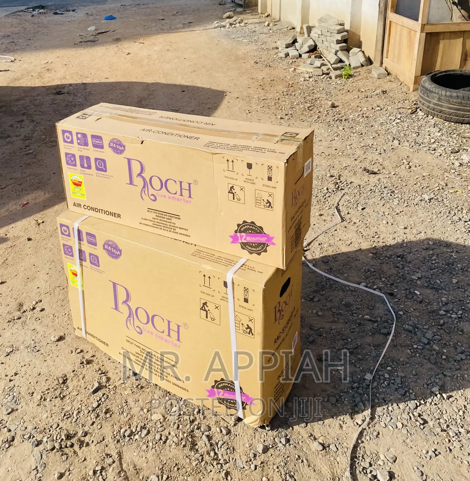 Latest Roch 2.0hp Split Type Air Conditioner(White).