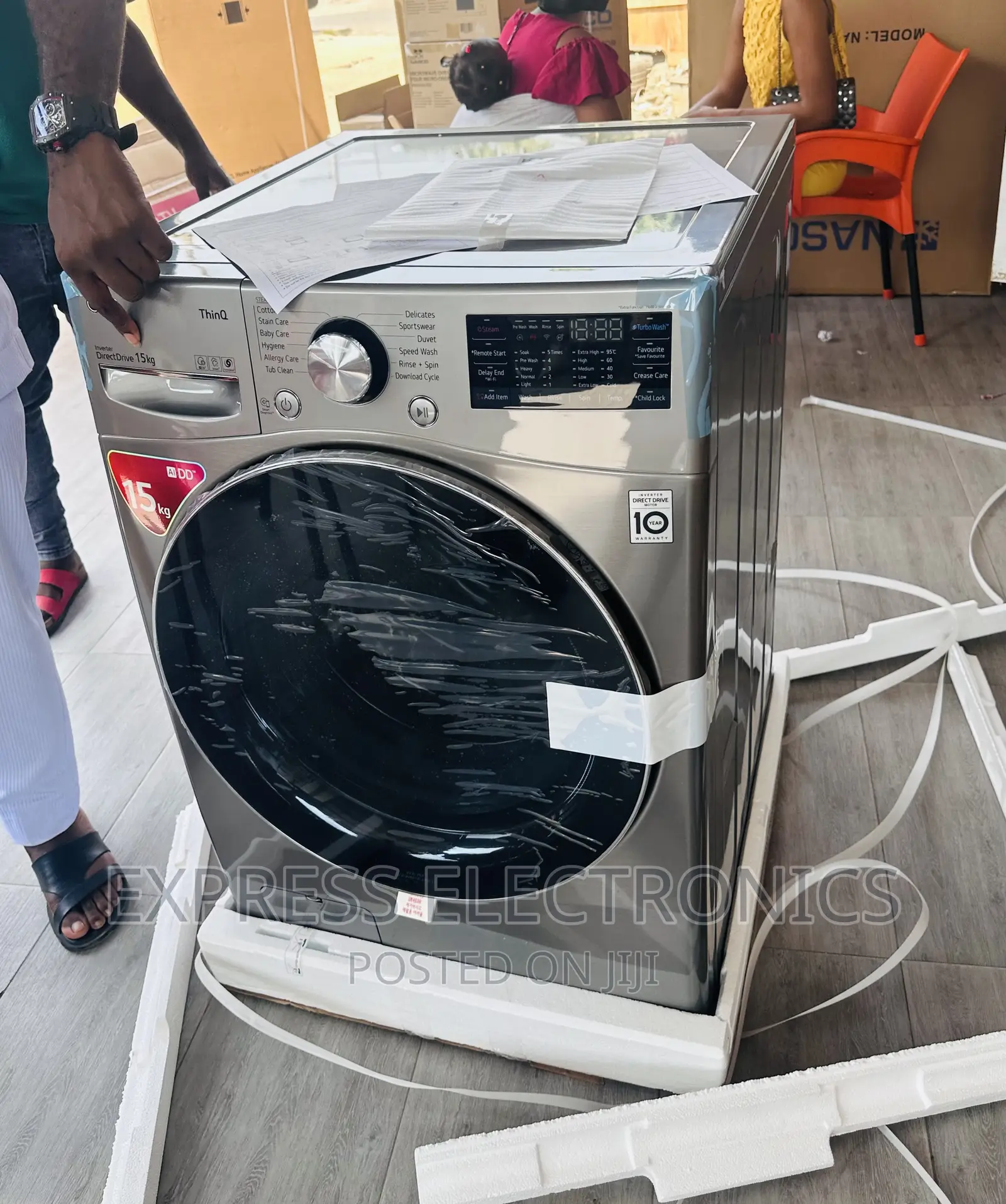 High Performance Washing Machine F0L9DGP2S LG 15kg