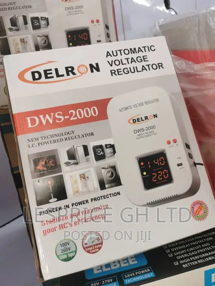 Delron//2000VA Stabilizer High Quality
