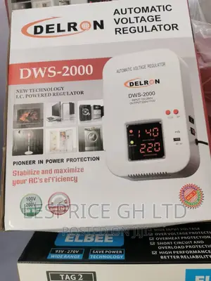 Delron//2000VA Voltage Stabilizer