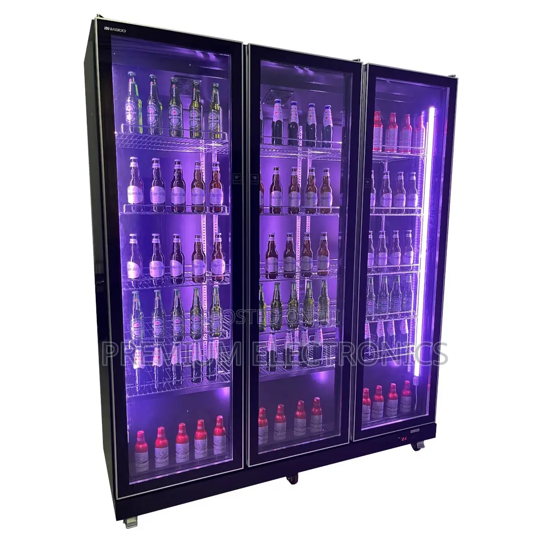 Nasco 1750ltr Display Fridge Nas-Ha1750-3dr